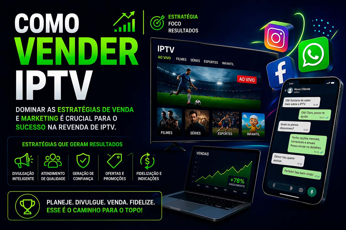 Como Vender IPTV